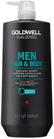 Goldwell Dualsenses MEN Hair & Body Shampoo - 1000 ml