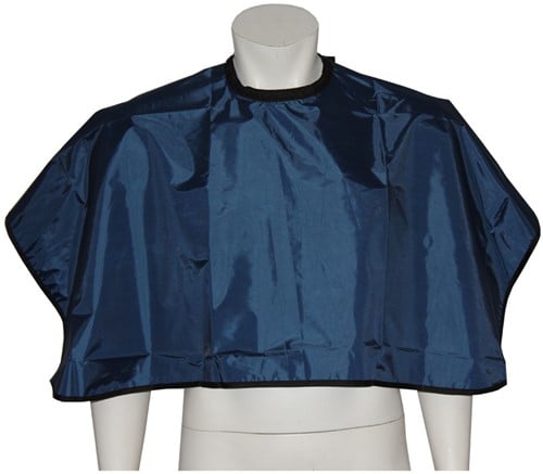Schouderkapmantel Blauw