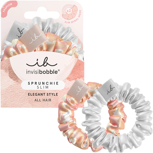 Invisibobble Sprunchie Slim Duo Bella Chrome