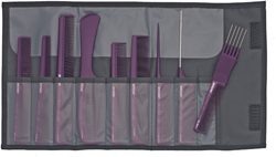 Jaguar A-Line Kammenset - Violet 9 stuks