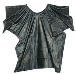 Comair Verfmantel zwart plastic met motief 3040325