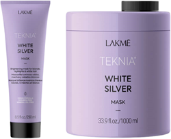 Lakmé Teknia White Silver Masker