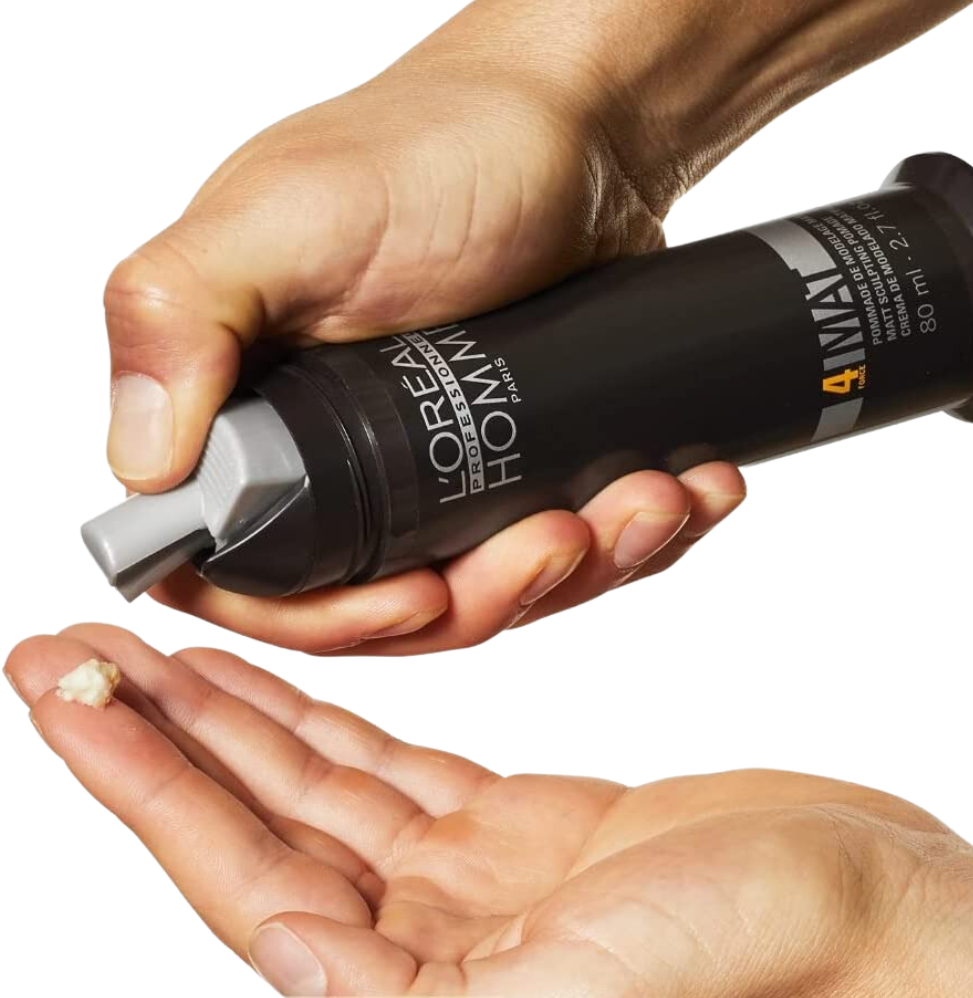 heb vertrouwen Haast je ondersteboven L'Oréal Professionnel Homme 4 Force Mat Pommade - 80 ml - Bij Hairaction.nl heb vertrouwen Haast je ondersteboven L'Oréal Professionnel Homme 4 Force Mat Pommade - 80 ml - Bij Hairaction.nl