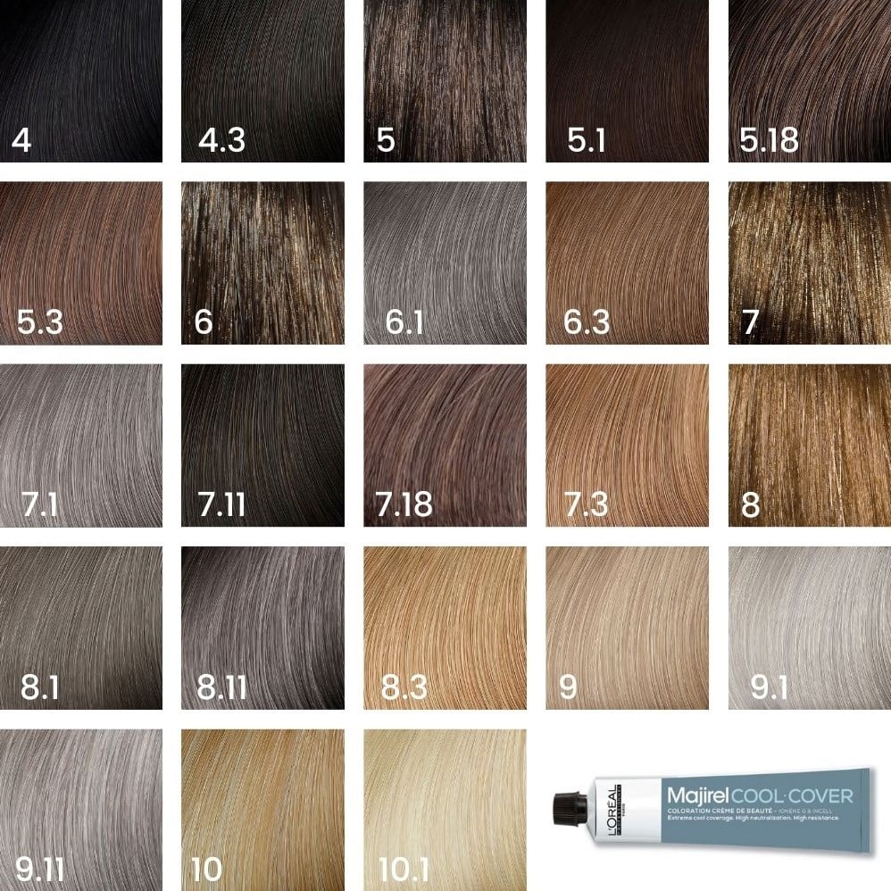 Kinderpaleis in de rij gaan staan schijf L'Oréal Majirel Cool Cover | Professionele permanente haarverf Kinderpaleis in de rij gaan staan schijf L'Oréal Majirel Cool Cover | Professionele permanente haarverf