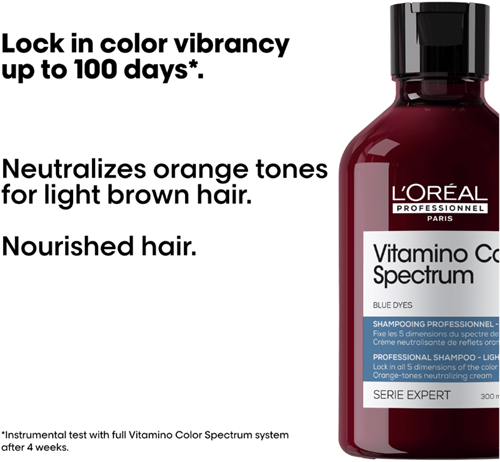 L'Oréal Serie Expert Vitamino Color Spectrum Blue Shampoo - 300 ml-2