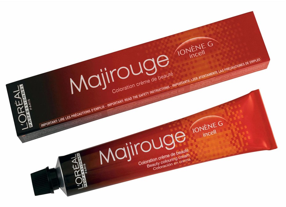 L'Oréal Professionnel Majirel Majirouge Haarfarbe – Nr. C 4,62 Mittelbraun Rot Irise Carmilane, 50 Ml