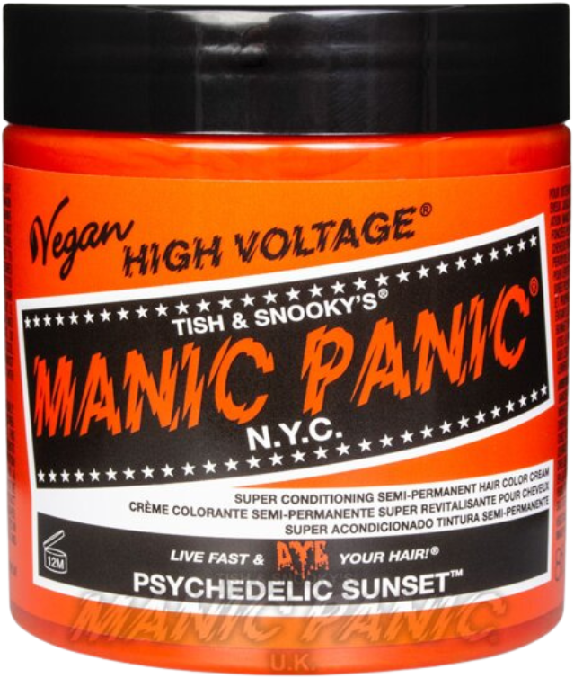 Color Panik Manic Panic High Voltage Orange startset