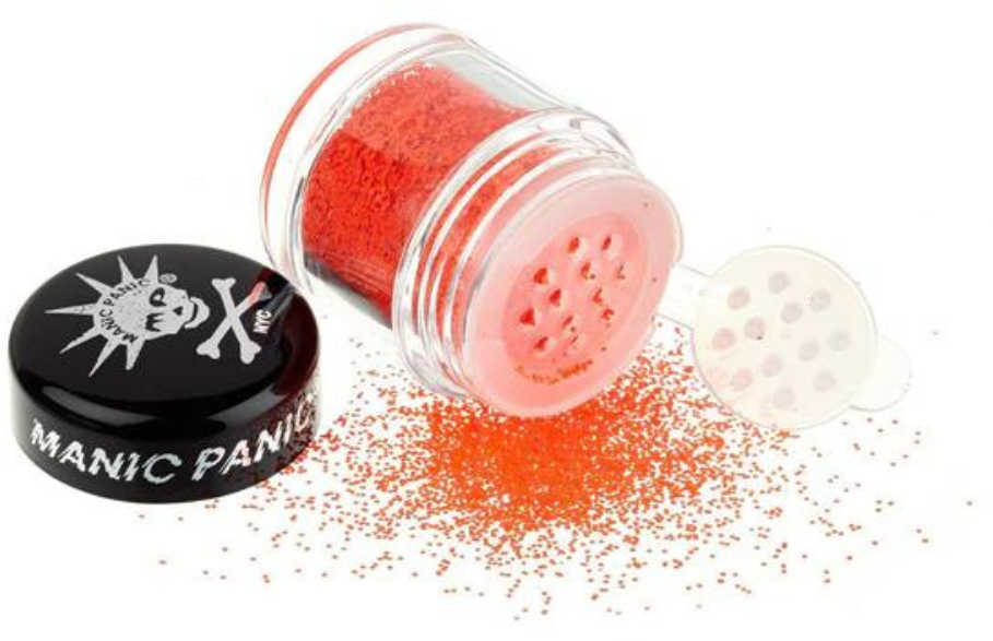 Manic Panic Glow Under Black Light Glitter Jewels Electric Lava