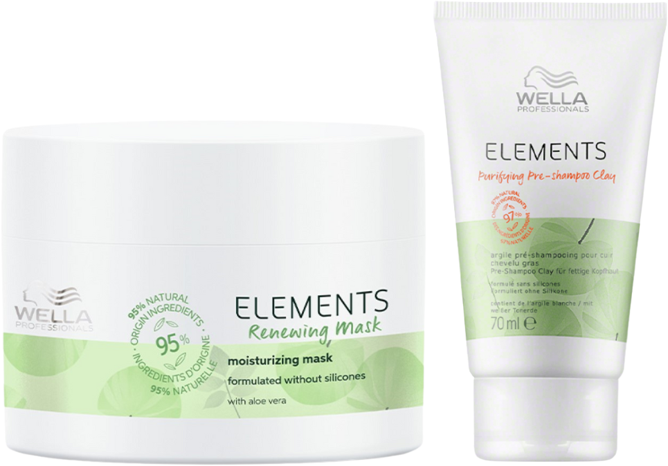 Elements Purifying Pre-Shampoo Clay - Wella