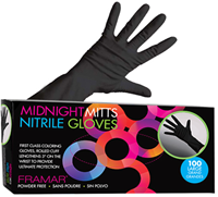 Midnight Mitts Nitrile Gloves 100 st - Small