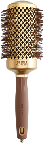 Olivia Garden Expert Blowout Shine Föhnborstel - Bruin Goud 55 mm