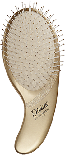 Olivia Garden Expert Care Wet Detangler Curve Nylon - Goud
