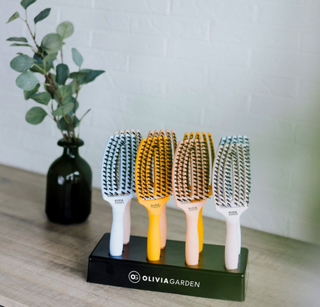 Prachtig haar dankzij de Olivia Garden Fingerbrush!