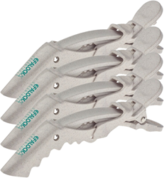 Efalock Greentools Shark Clips - 4 st Puregreen