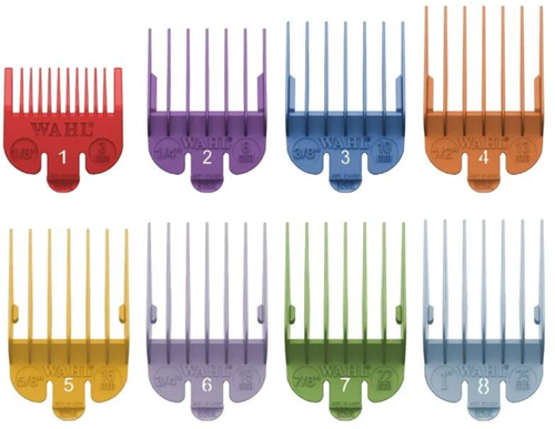 Wahl Opzetkammen Gekleurd - 8 st