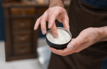 Pomade voor styling van het haar