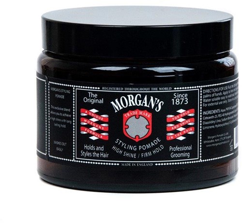 Morgan's Styling Pomade High Shine Firm Hold - 500 gr
