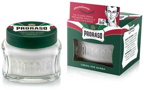 Proraso Green Pre-Shave Crème - 100 ml