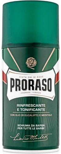 Proraso Green Scheercrème Mousse - 300 ml