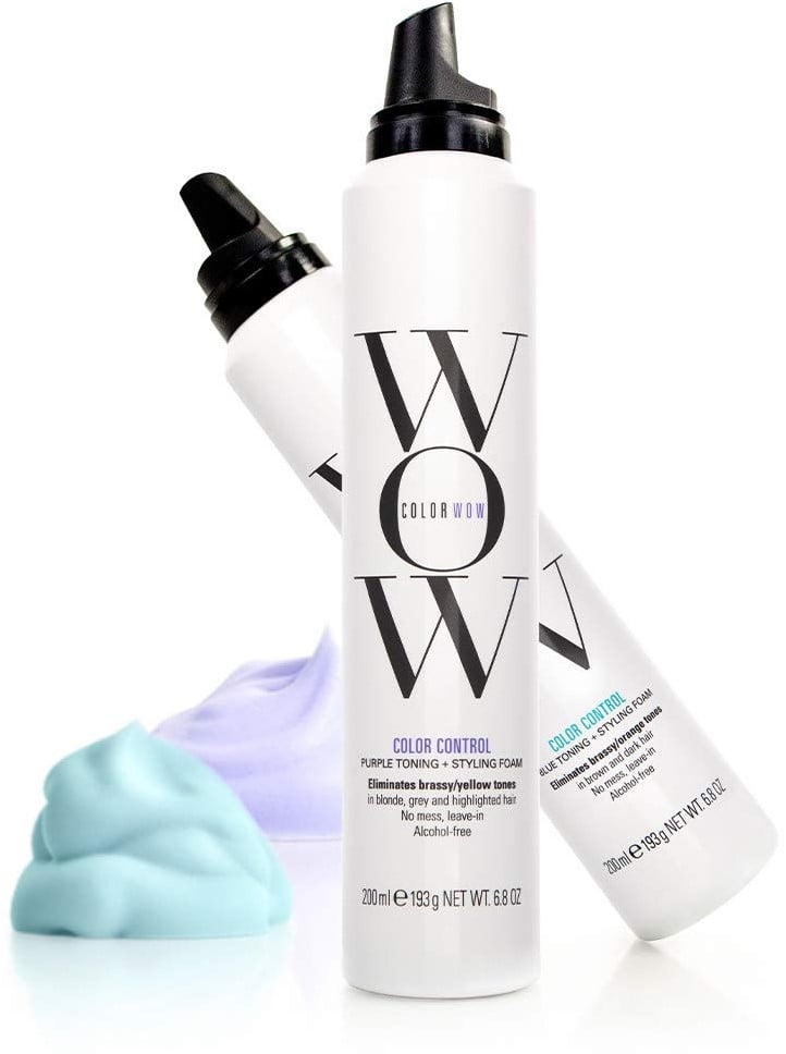 Color Wow color control purple toning/styling foam Hairaction.nl