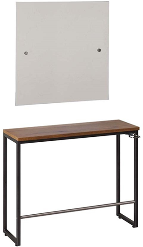 Salon Ambience Kaptafel London - Vierkante Spiegels