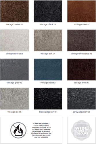 Salon Ambience Kleurstalen Bekleding