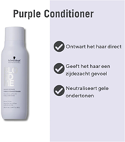 Schwarzkopf BlondMe Bond Repair Purple Conditioner - 250 ml-3