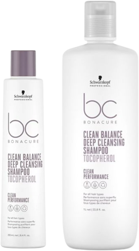 Schwarzkopf Bonacure Clean Balance Deep Cleansing Shampoo - 250 ml-3