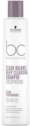 Schwarzkopf Bonacure Clean Balance Deep Cleansing Shampoo - 250 ml