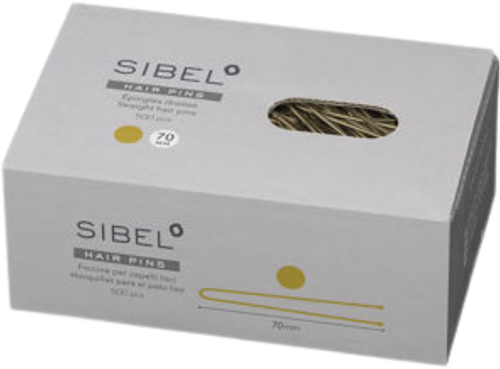 Sibel Rechte Haarspelden Blond 70 mm - 500 st