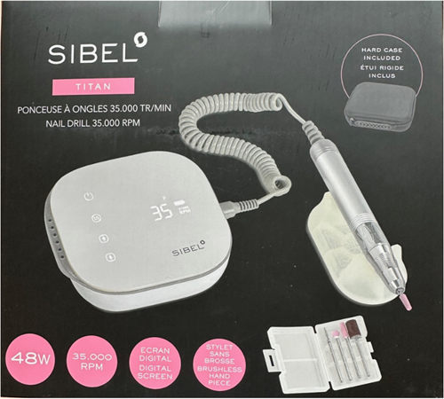 Sibel Elektrische Nagelfreesset Titan-2