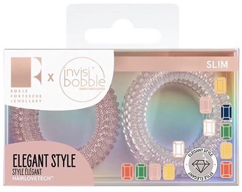 Invisibobble Slim Rosie Fortescue Pink Glasses
