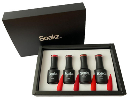 Soakz A Touch of Red Collection - 4 kleuren