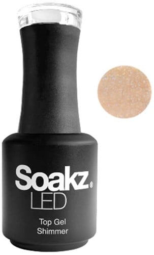 Soakz Top Gel - 15 ml Gold