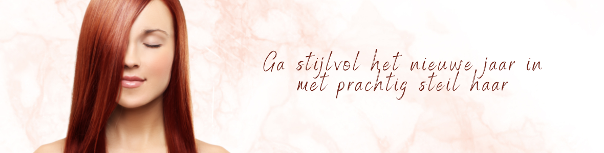 Perfecte steile look voor een stijlvol nieuwjaar