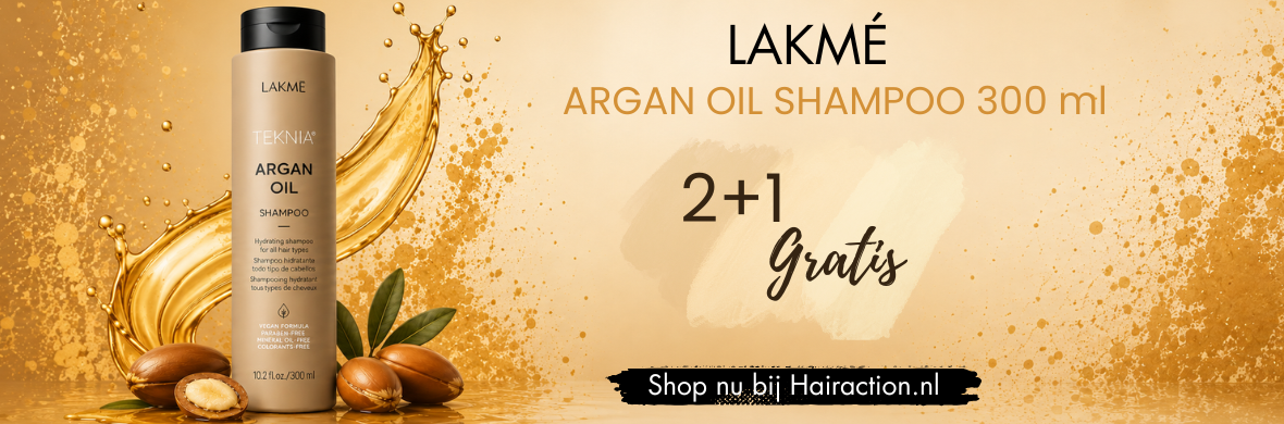 Voorpag - big slider - volume voordeel lakmé argan shampoo