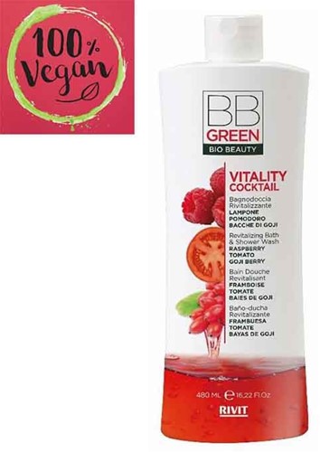 BB Green - Vitality Cocktail - Revitalizing Bath & Shower Wash (480 ml)
