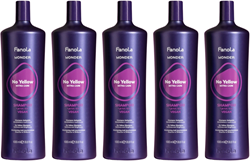 Volumevoordeel Fanola Wonder No Yellow Zilvershampoo - 5 x 1 liter