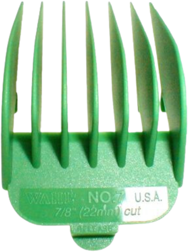 Wahl Opzetkam Nr. 7 - 22 mm Groen