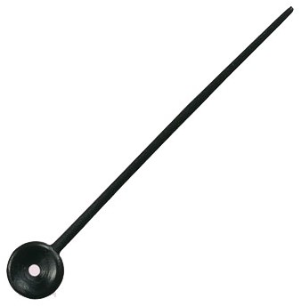 Comair Plastic spelden 100 stuks zwart